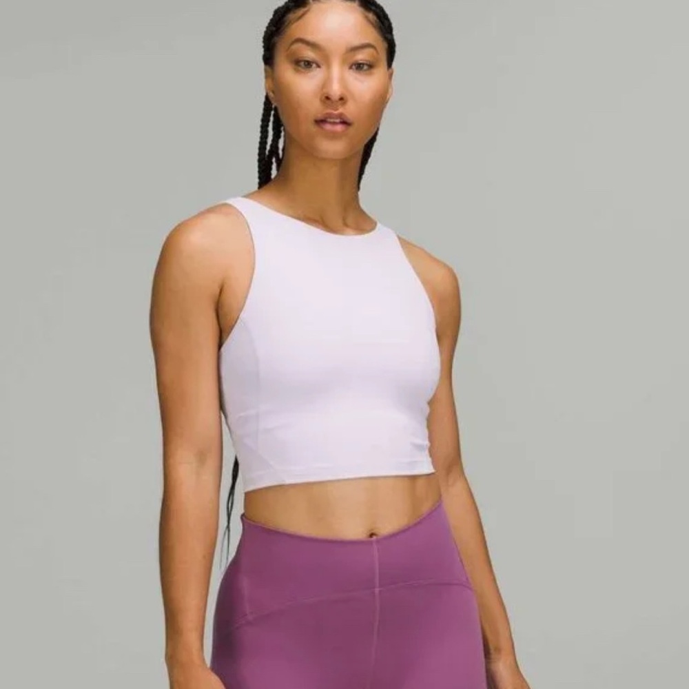 Lululemon Lavender High Neck Align Tank